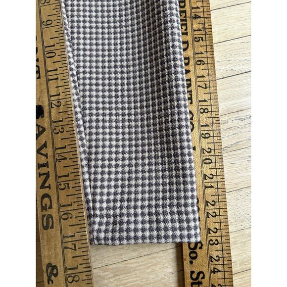 All that Jazz Vintage Blazer Houndstooth Jacket Brown Womens Size 5/6 S - Picture 10 of 12